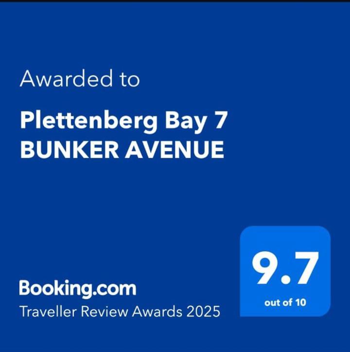 Plettenberg Bay 7 Bunker Avenue 外观 照片